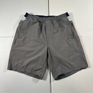 Birddogs grey men’s shorts size large workout athletic